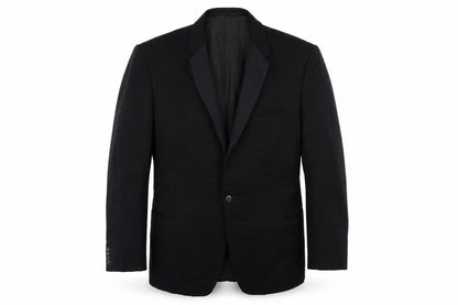 Mens UK Size 40 Preworn Regular Black Suit Jacket