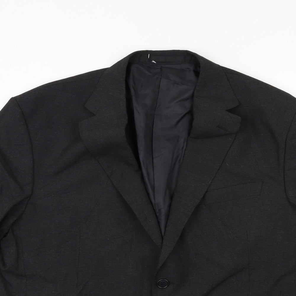 Mens UK Size 42 Marks and Spencer Regular Grey Suit Jacket