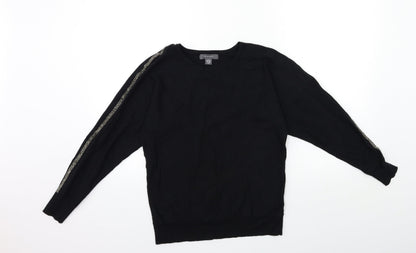 Primark Womens Black  Knit Pullover Jumper Size 14