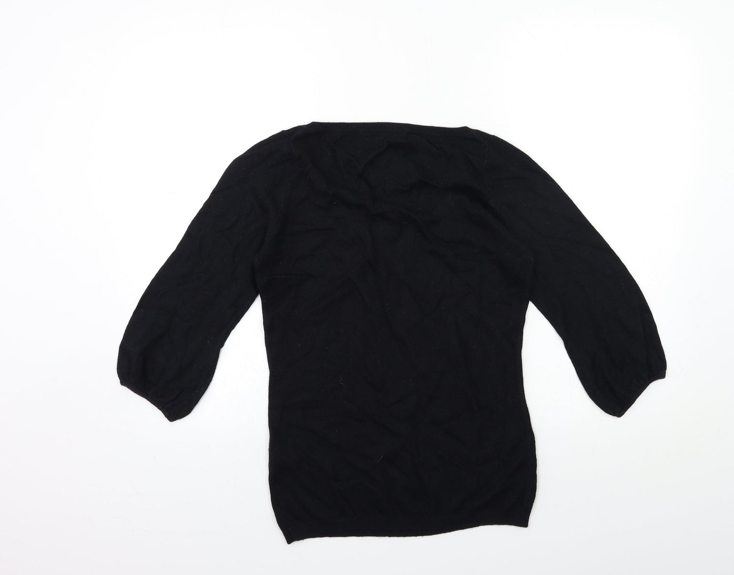 Womens UK Size 10 Marks and Spencer Black Pullover Jumper