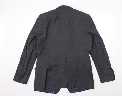 Mens UK Size 44 Marks and Spencer Regular Grey Suit Jacket