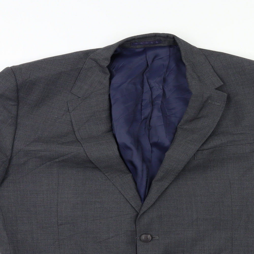 Mens UK Size 44 Marks and Spencer Regular Grey Suit Jacket
