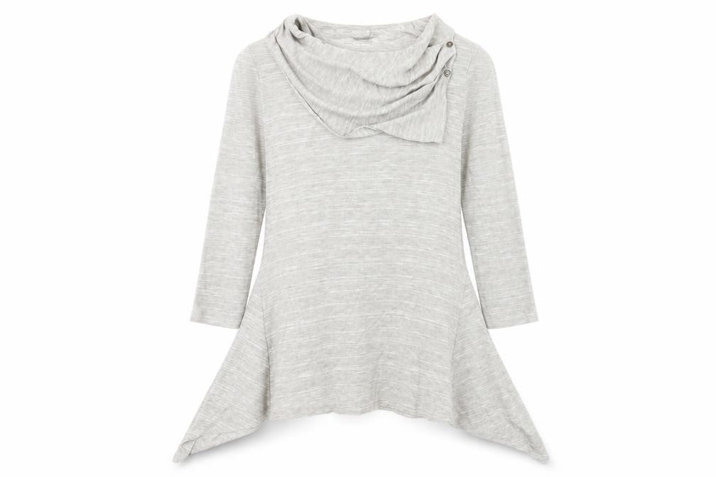 Womens UK Size 10 Per Una Grey Pullover Jumper