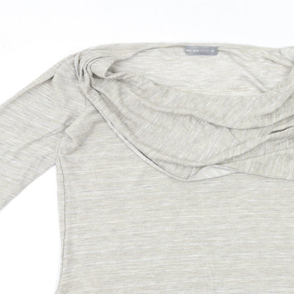 Womens UK Size 10 Per Una Grey Pullover Jumper