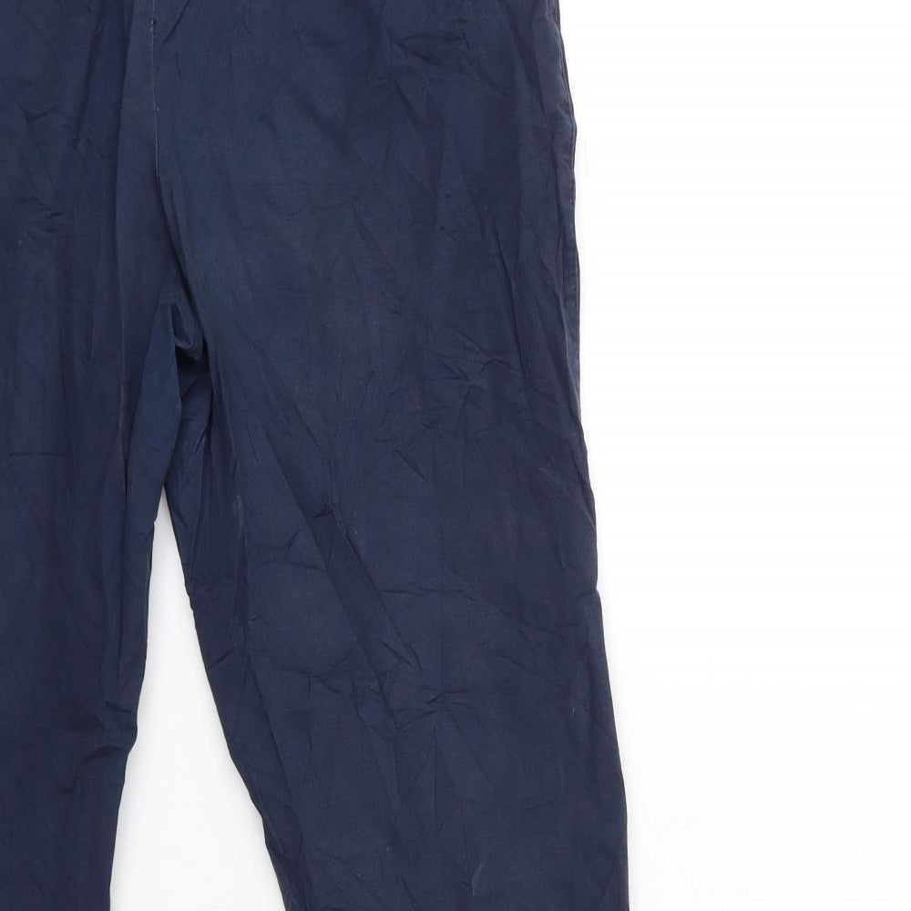 Womens UK Size 12 Camaïeu Regular Fit  Blue Trousers