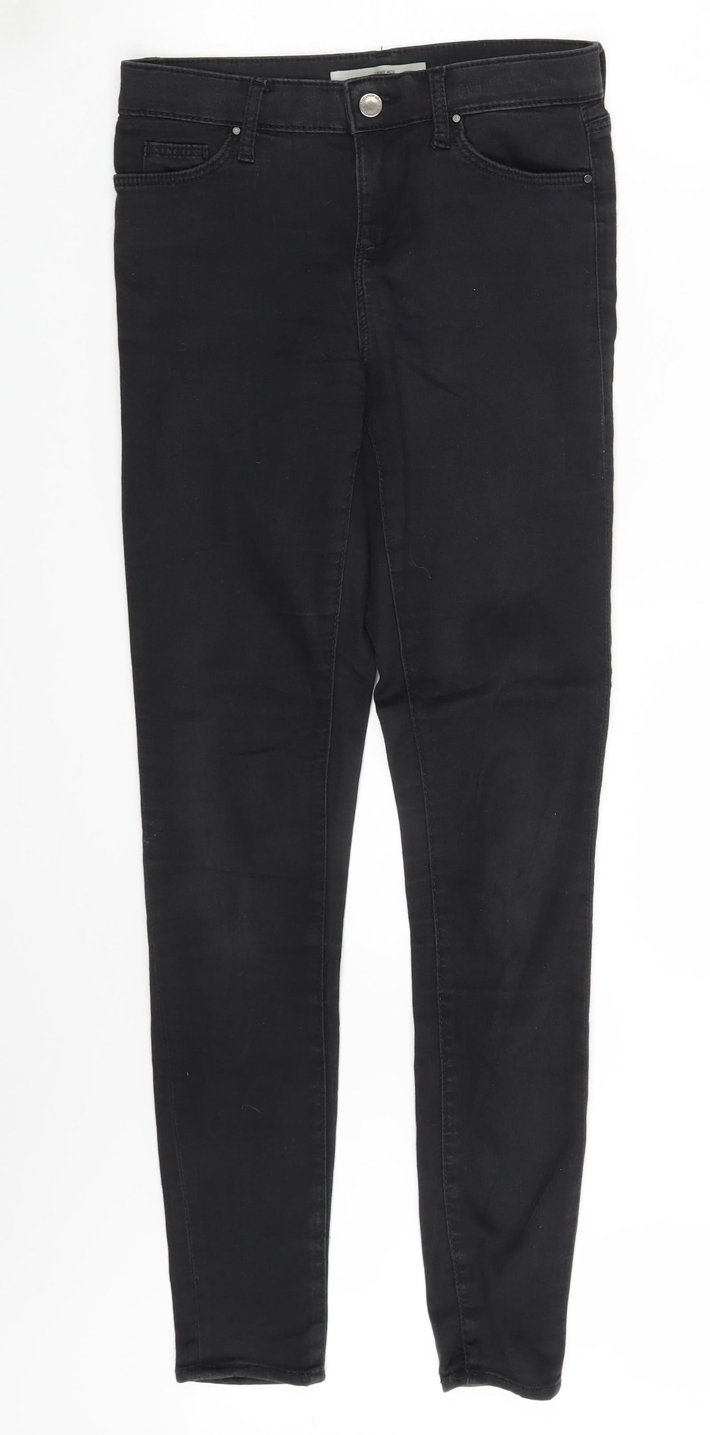 Topshop Womens Black  Denim Jegging Jeans Size 26 in L29 in