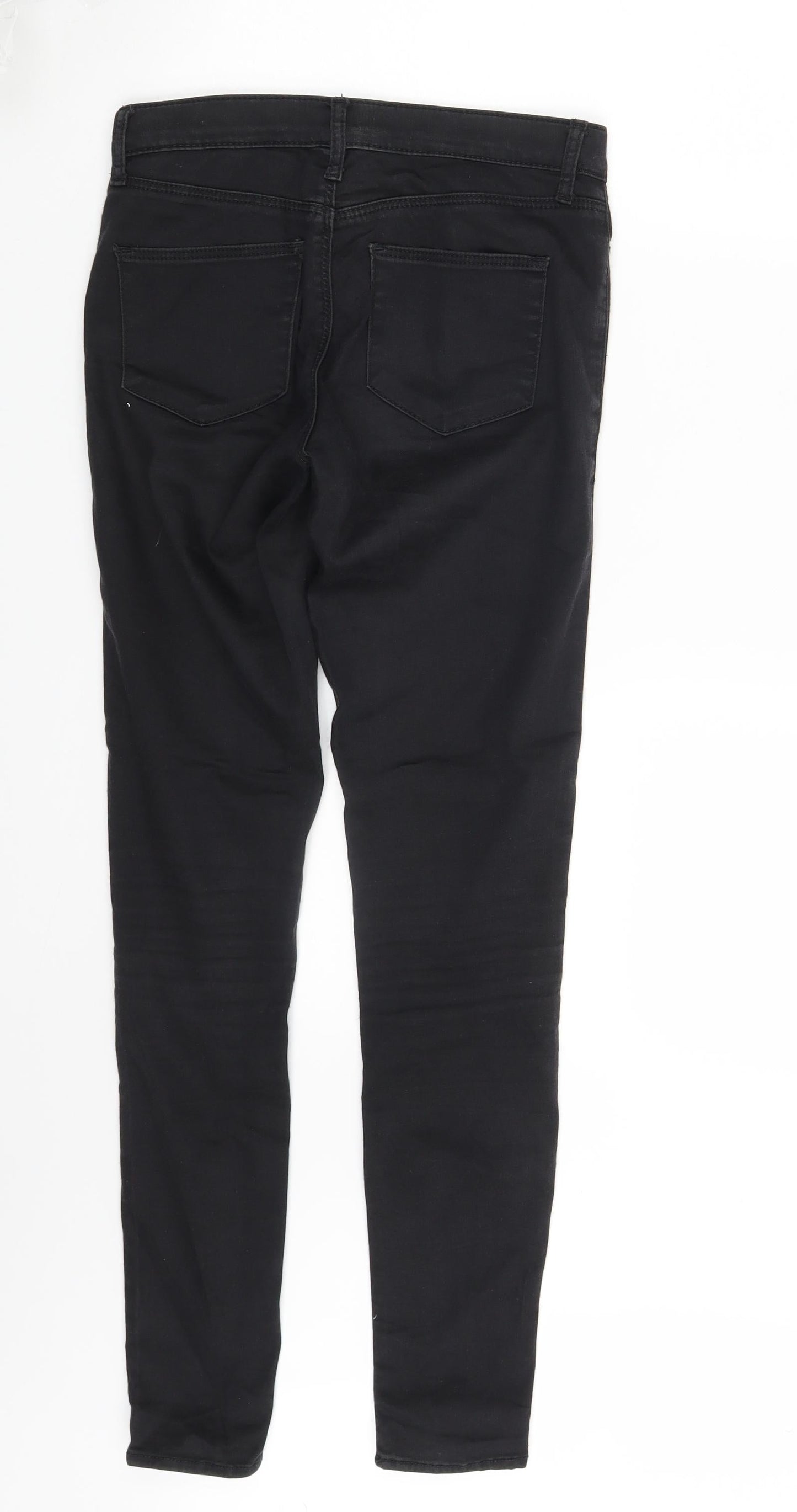 Topshop Womens Black  Denim Jegging Jeans Size 26 in L29 in