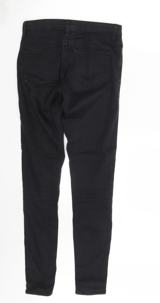 Topshop Womens Black  Denim Jegging Jeans Size 26 in L29 in