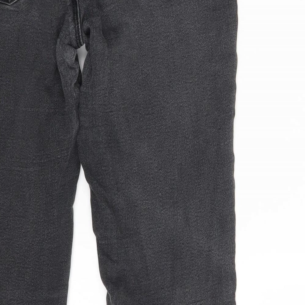 Dorothy Perkins Womens Grey  Denim Skinny Jeans Size 8 L27 in