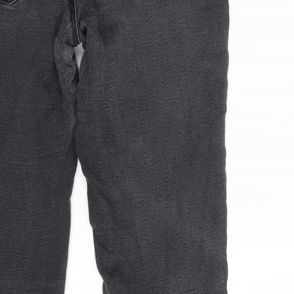 Dorothy Perkins Womens Grey  Denim Skinny Jeans Size 8 L27 in