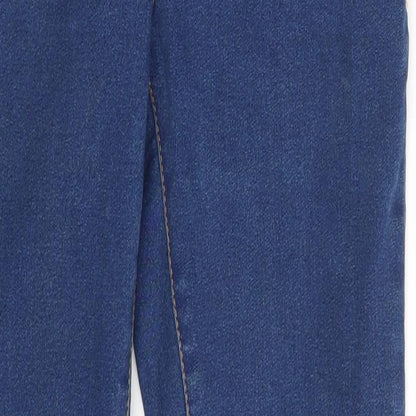 Denim & Co. Womens Blue  Denim Skinny Jeans Size 8 L28.5 in