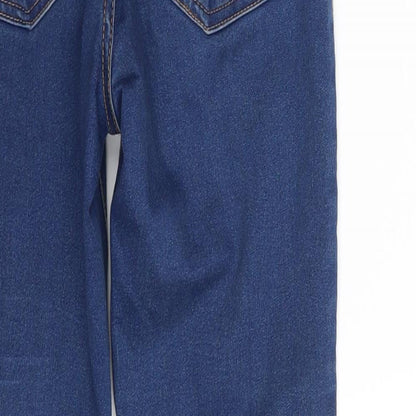 Denim & Co. Womens Blue  Denim Skinny Jeans Size 8 L28.5 in
