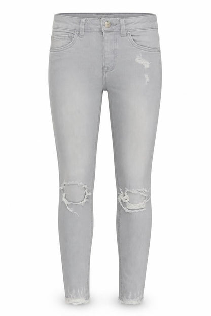 Womens UK Size 8 New Look Slim Fit Skinny Grey Jeans
