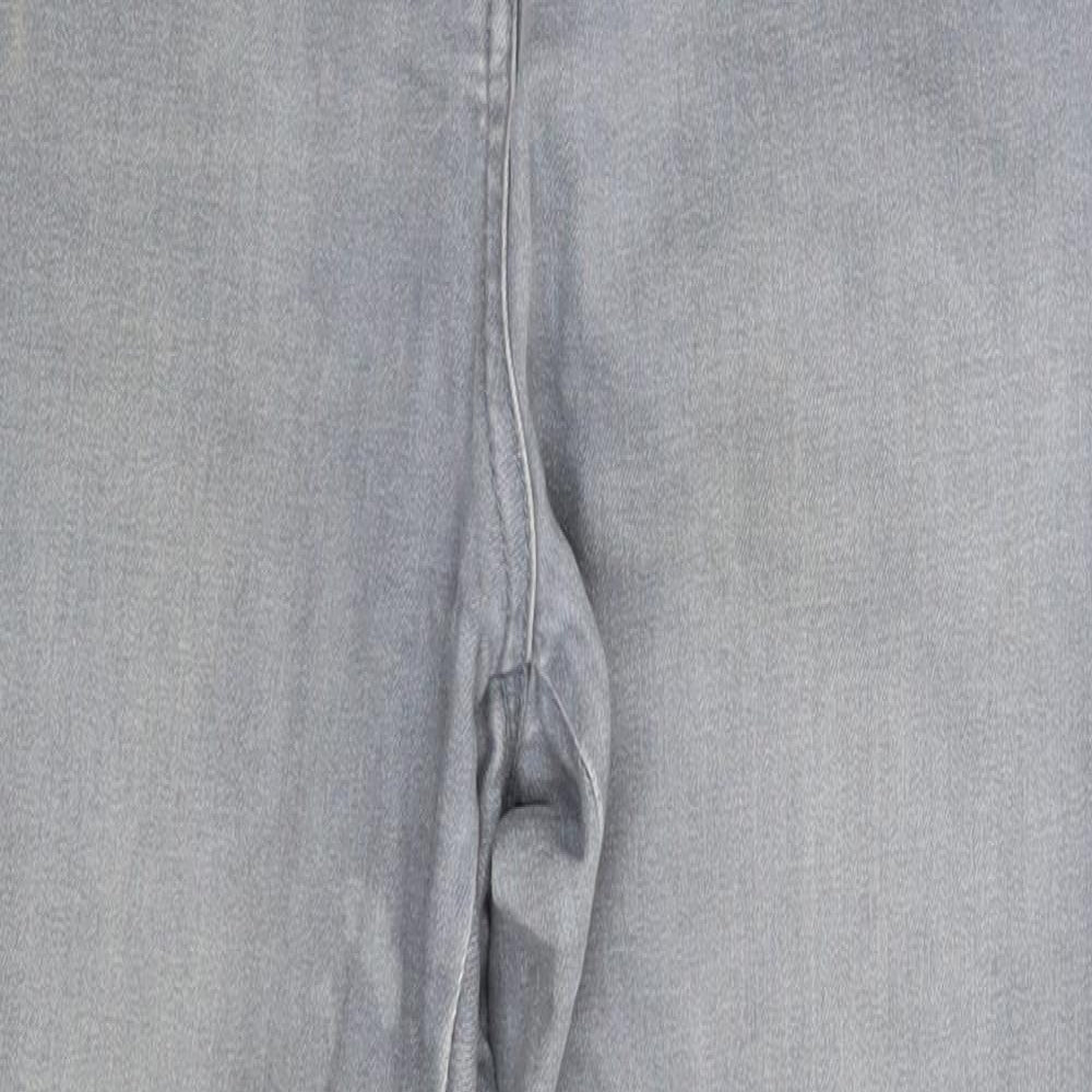 TU Womens Grey  Denim Skinny Jeans Size 12 L26 in