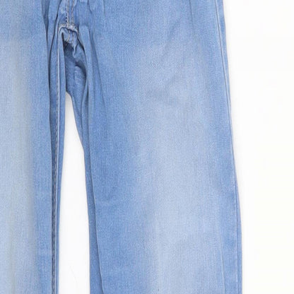 Denim Co. Womens Blue  Denim Skinny Jeans Size 6 L29 in