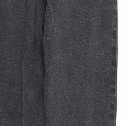 Denim Co. Womens Grey  Denim Skinny Jeans Size 10 L27 in