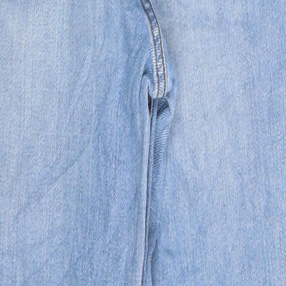 ASOS Womens Blue  Denim Straight Jeans Size 28 in L32 in