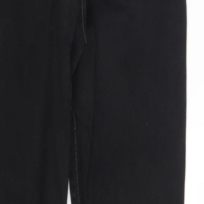 Denim Co. Womens Black   Skinny Jeans Size 10 L26 in