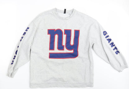 Divided Mens Grey   Pullover Jumper Size S