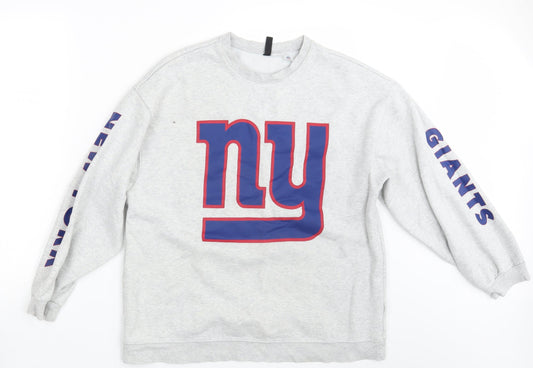 Divided Mens Grey   Pullover Jumper Size S