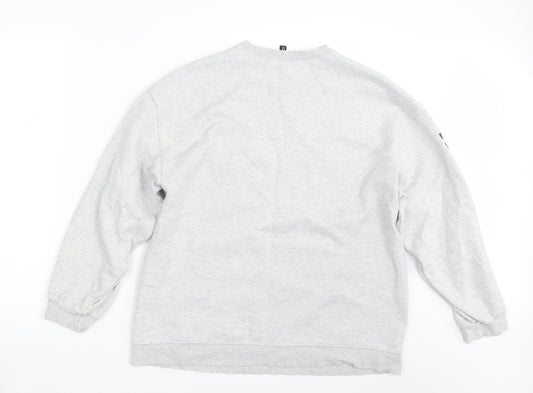 Divided Mens Grey   Pullover Jumper Size S