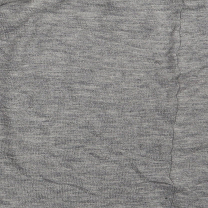 Womens UK Size S QED London Grey Pullover Jumper