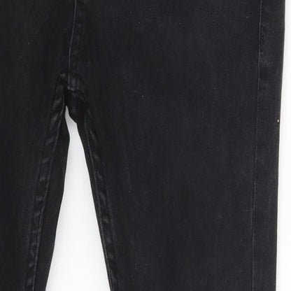 Mens UK Size 30 in Topman Slim Fit Skinny Black Jeans