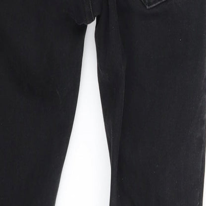 Mens UK Size 30 in Topman Slim Fit Skinny Black Jeans