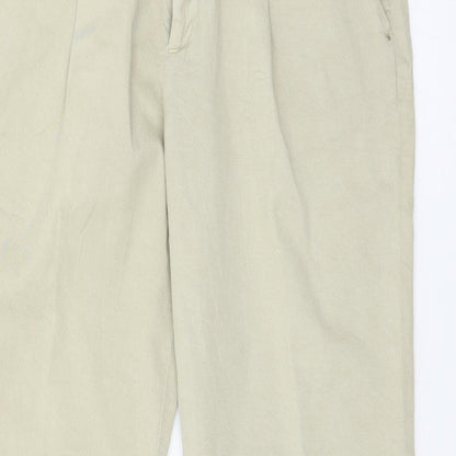 Maison Clochard Womens Beige   Trousers  Size 27 in L29 in