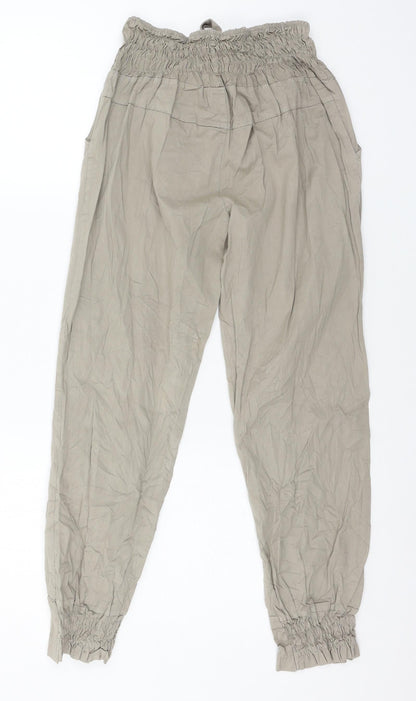 Womens UK Size 30 in Preworn Regular Fit  Grey Trousers