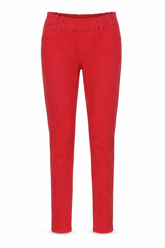 Miss Romance Womens Red  Denim Jegging Jeans Size 28 in L28 in