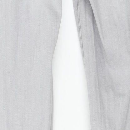 Denim & Co. Womens Grey  Denim Skinny Jeans Size 6 L27 in