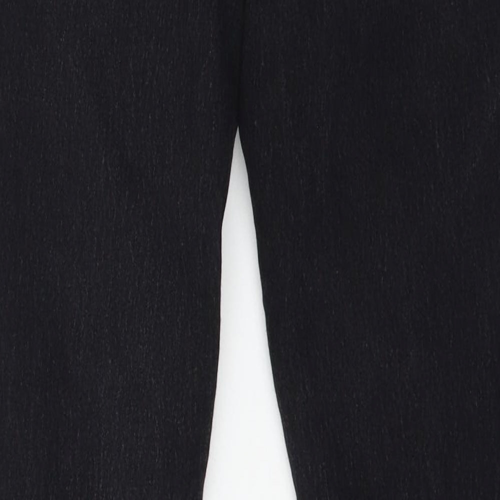 Dorothy Perkins Womens Black  Denim Skinny Jeans Size 8 L29 in