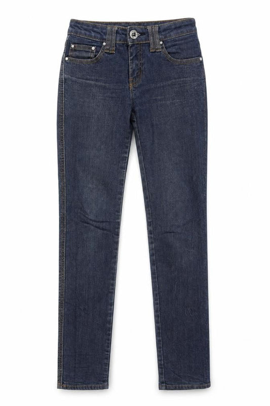 Womens UK Size 6 Miss Anna Regular Fit Skinny Blue Jeans