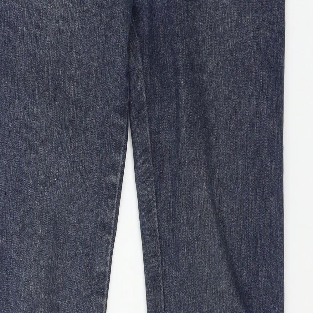 Miss Anna Womens Blue  Denim Skinny Jeans Size 6 L32 in