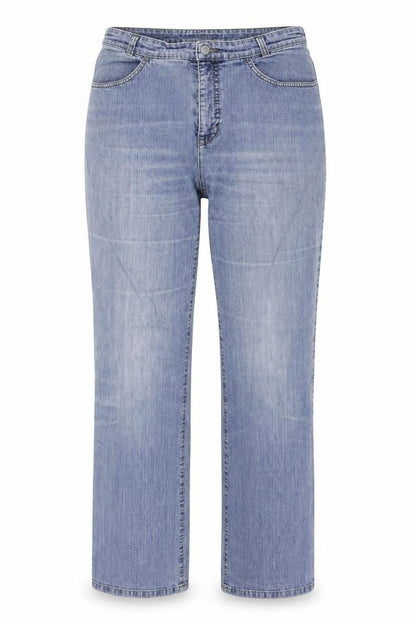 Womens UK Size 30 in MAC Regular Fit Straight Blue Jeans