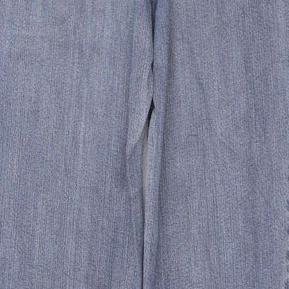 MAC Womens Blue  Denim Straight Jeans Size 30 in L32 in