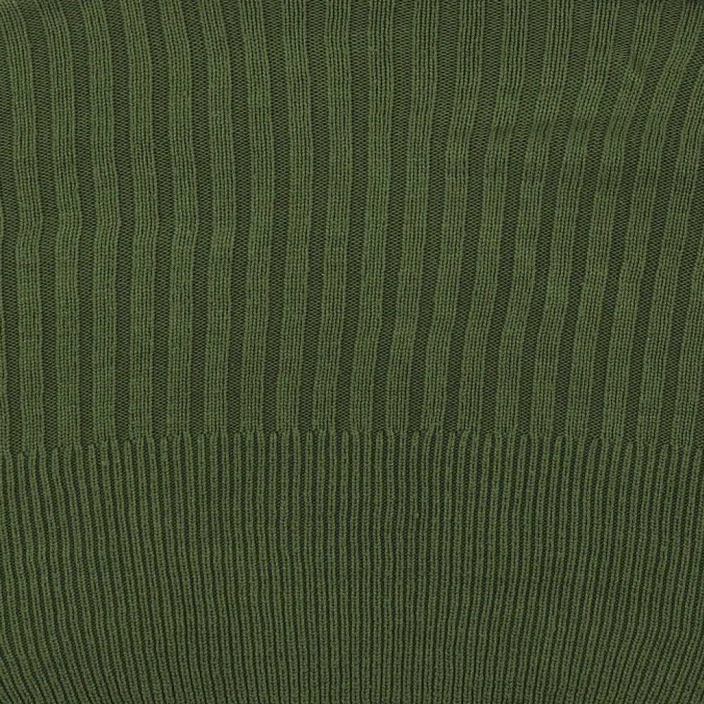 I SAW IT FIRST Womens Green  Knit Pullover Jumper Size M