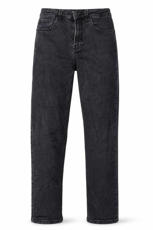 Bershka Womens Grey  Denim Straight Jeans Size 6 L26 in