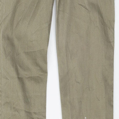 Pull it Womens Green  Denim Skinny Jeans Size 26 in L30 in