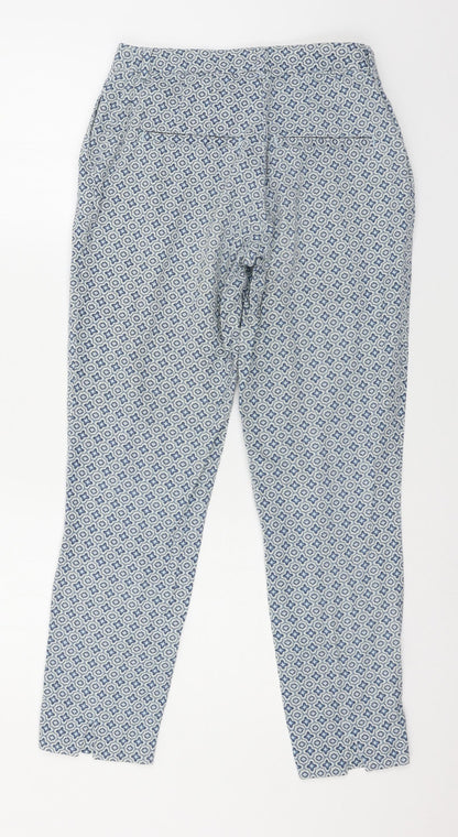 Womens UK Size 28 in H&M Regular Fit  Blue Trousers