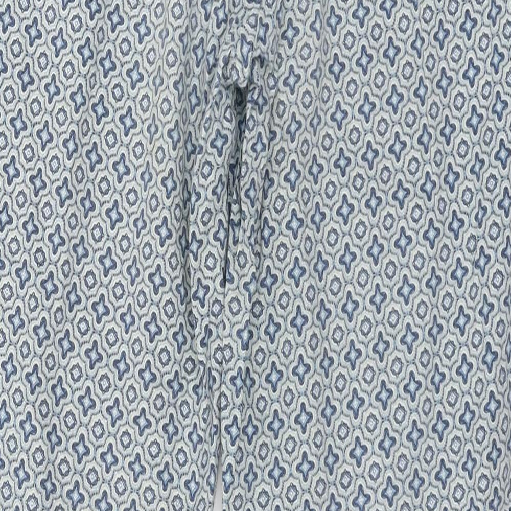 Womens UK Size 28 in H&M Regular Fit  Blue Trousers