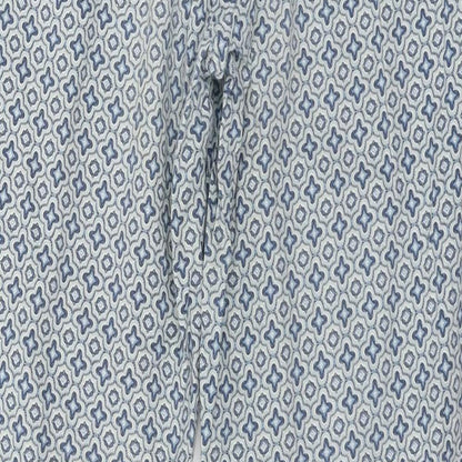 Womens UK Size 28 in H&M Regular Fit  Blue Trousers