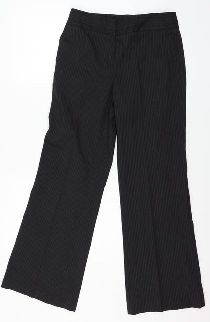 Womens UK Size 28 in Preworn Regular Fit  Black Trousers