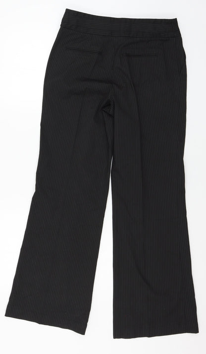 Womens UK Size 28 in Preworn Regular Fit  Black Trousers