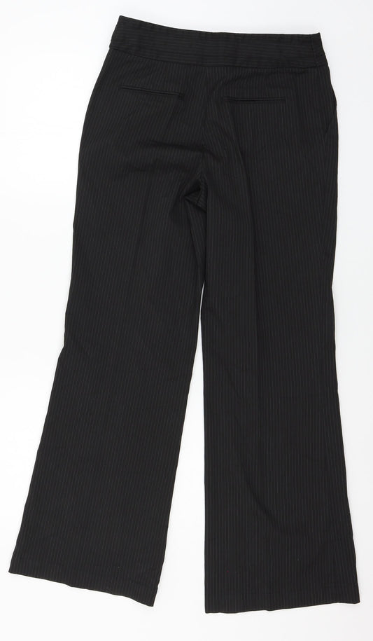 Womens UK Size 28 in Preworn Regular Fit  Black Trousers