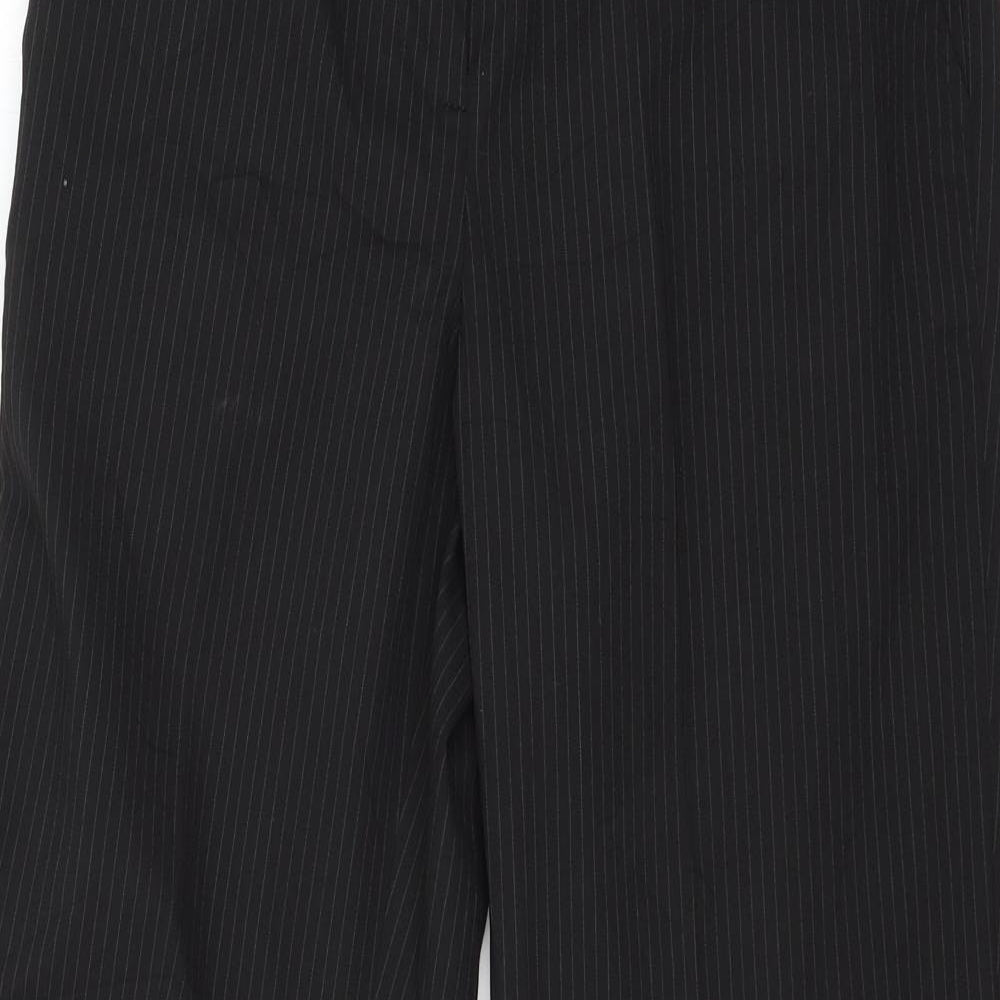 Womens UK Size 28 in Preworn Regular Fit  Black Trousers