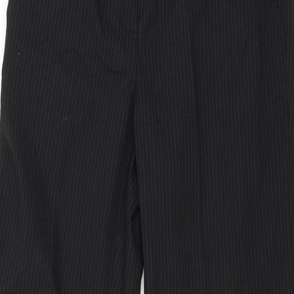 Womens UK Size 28 in Preworn Regular Fit  Black Trousers