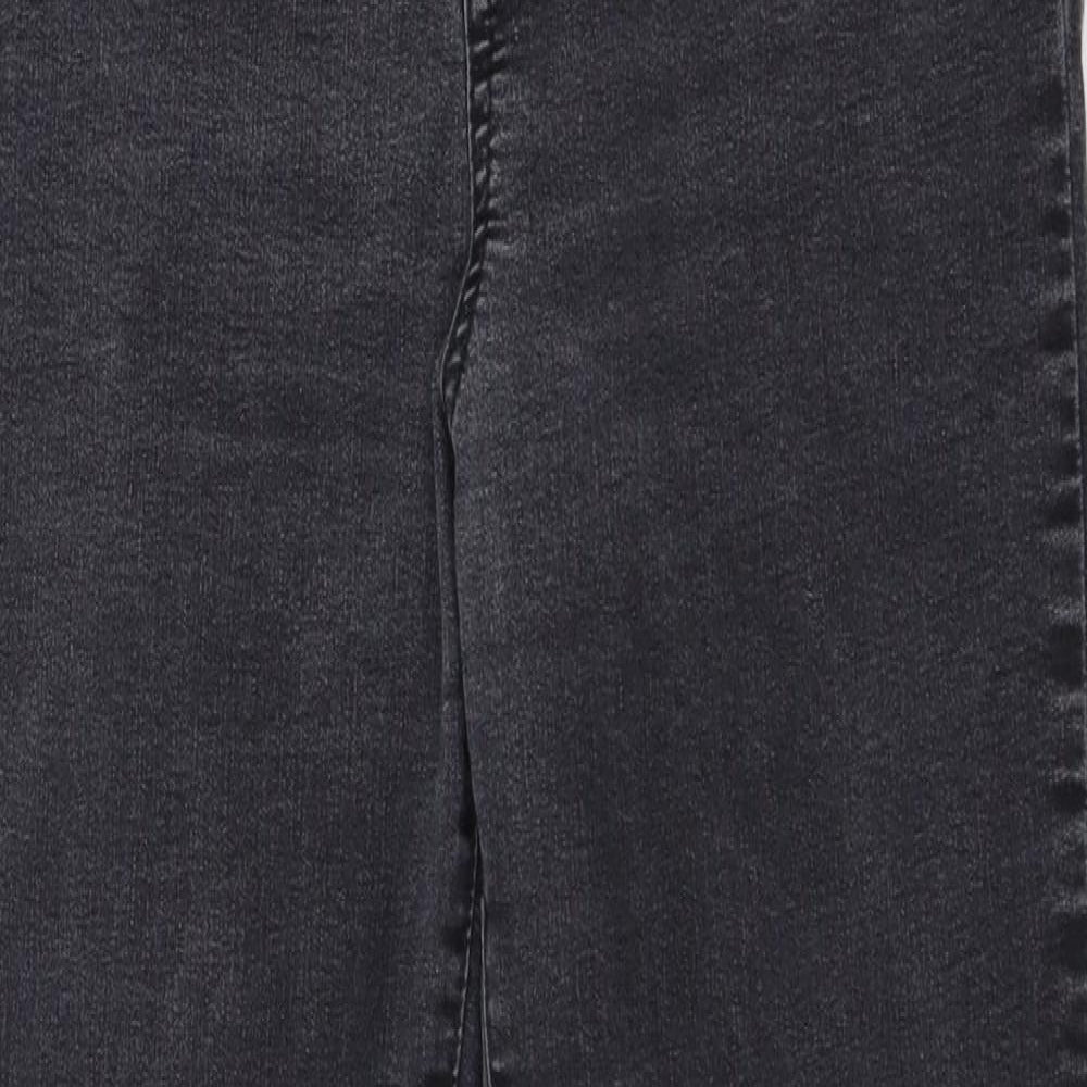 Saint Tropez Womens Grey  Denim Skinny Jeans Size 32 in L29 in