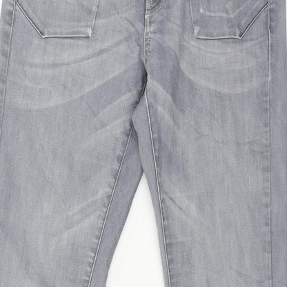Triumph Womens Grey  Denim Skinny Jeans Size 30 in L32 in
